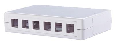 Metz Connect 1309190002KE 6 poorten Netwerkpatchpaneel Zonder connectoren 1 HE Niet ingericht Metz Connect 1309190002KE 6 poorten Netwerkpatchpaneel Zonder connectoren 1 HE Niet ingericht