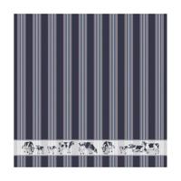 DDDDD DDDDD theedoek Friesian blue 60x65 (per stuk) - thumbnail