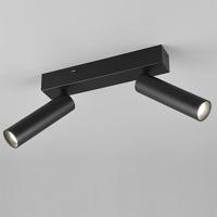 Trio Slanke plafondspotAmbala 2x led - zwart - 849210232 - thumbnail