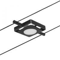 Paulmann 12V-kabelsysteem lamp 4.5 W LED Zwart (mat), Chroom - thumbnail
