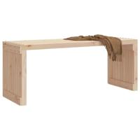 Tuinbankje verlengbaar 212,5x40,5x45 cm massief grenenhout - thumbnail