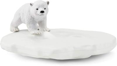 Schleich Wild Life - IJsberen glijfeestje speelfiguur - thumbnail
