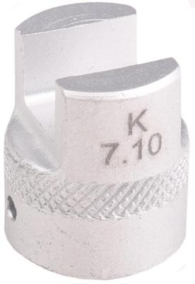 Bikeservice adapter adapter bst aluminum 7.1mm f bs5502