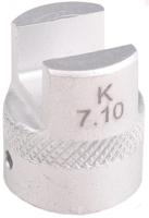 Bikeservice adapter adapter bst aluminum 7.1mm f bs5502 - thumbnail