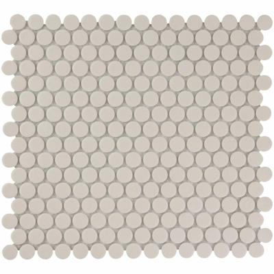 Mozaiek London Round Wit 1,9x1,9 Mozaiek London Round Wit 1,9x1,9