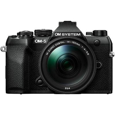 OM SYSTEM OM-5 II zwart + 14-150mm F/4.0-5.6 ED II