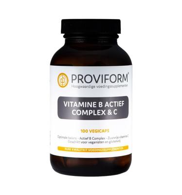 Proviform Proviform Vitamine B Actief Complex & C (100vc)