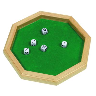 Goki dobbelsteenbord + dobbelstenen