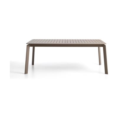 Kave Home Brela tuintafel uitschuibaar 205(287)x100 cm Taupe