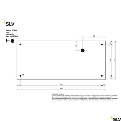 SLV Inbouw muurlampAdi Down - 233635 SLV Inbouw muurlampAdi Down - 233635