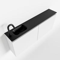 MONDIAZ TURE 120cm toiletmeubel talc. EDEN wastafel urban links 1 kraangat - thumbnail