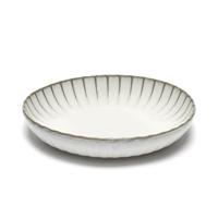 SERAX - Inku - Diep bord M 23cm Wit - thumbnail