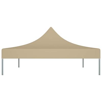 VidaXL Partytentdak 270 g/m² 4x3 m beige