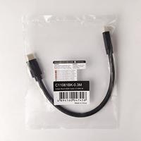 UNITEK-KABEL HDMI 2.0 4K, 0,3M, C11061BK - thumbnail