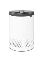 Brabantia wasbox 55 liter met kunststof deksel white - thumbnail