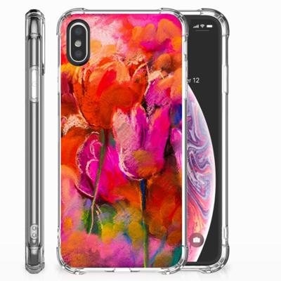 Back Cover Apple iPhone X | Xs Tulips Back Cover Apple iPhone X | Xs Tulips