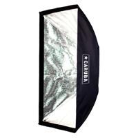 Caruba Quick Assembly Matte Zilver Strip Softbox 60x90cm Bowens - thumbnail