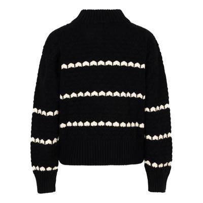 Knitwear Honey Comb Black