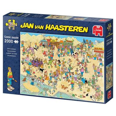 Jumbo Jan van haasteren legpuzzel - sand sculptures, 2000st.