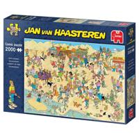 Jumbo Jan van haasteren legpuzzel - sand sculptures, 2000st. - thumbnail