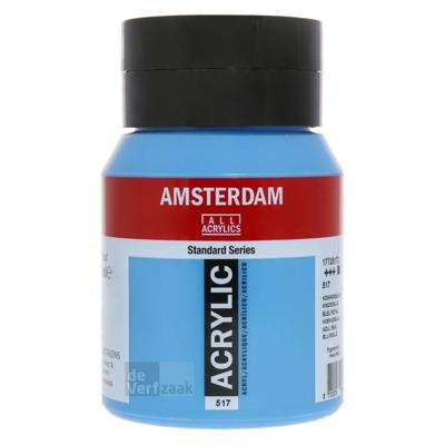 Royal Talens Amsterdam Acrylverf 500 ml - Koningsblauw 517