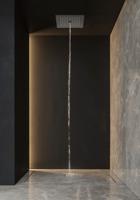 Hoofddouche Hotbath Mate 38x38 cm Inbouw Met Pilaarstraal Geborsteld Nikkel - thumbnail