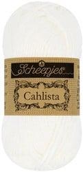 Scheepjes Cahlista 50g - 106 Snow White - Haakgaren / Breigaren
