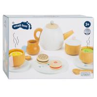 Small Foot houten theeset met speeleten, 17dlg. - thumbnail
