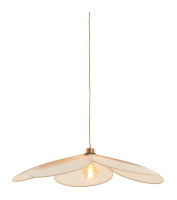 Light & Living HanglampFyano bloem crème Ø 79cm - 2979582