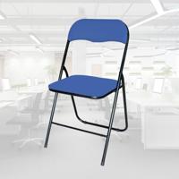 Klapstoel BRASQ FC100 blauw-zwart - thumbnail