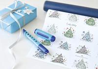 Faber Castell FC-149861 Schoolvulpen Scribolino LH Zwart/blauw - thumbnail