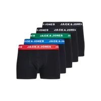 5-pack jongens boxershorts - Electric Blue - Zwarte jonges onderbroeken katoen - 128 | Dames boxer - Onderbroek - Ondergoed - thumbnail