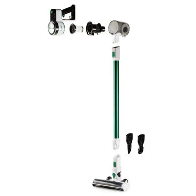 Domo DO241SV Stick vacuum Battery Dry HEPA Bagless 0.55 L 110 W Black, Green, White