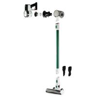 Domo DO241SV Stick vacuum Battery Dry HEPA Bagless 0.55 L 110 W Black, Green, White - thumbnail