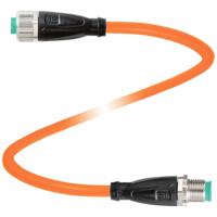 Pepperl+Fuchs 233468 Sensor/actuator connector, geassembleerd Aantal polen (sensoren): 4, 4 1.2 m 1 stuk(s) - thumbnail