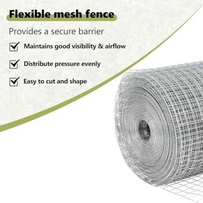 VidaXL Hek met paal zilver 1 x 10 m staal