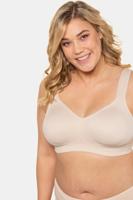 Ulla Popken Bh, zonder beugels, brede bandjes - Grote Maten - thumbnail