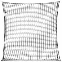 Aanhangwagennet elastisch touw 4x4 m polypropeen zwart - thumbnail