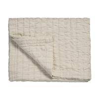 Vandyck Vandyck PURE 64 G.DYED Bedsprei 180x260 cream tan - thumbnail