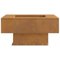 Vuurkorf Bruin 60 x 60 x 30 cm Cortenstaal - thumbnail