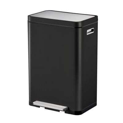 EKO x-cube pedaalemmer 2x20l zwart EKO x-cube pedaalemmer 2x20l zwart