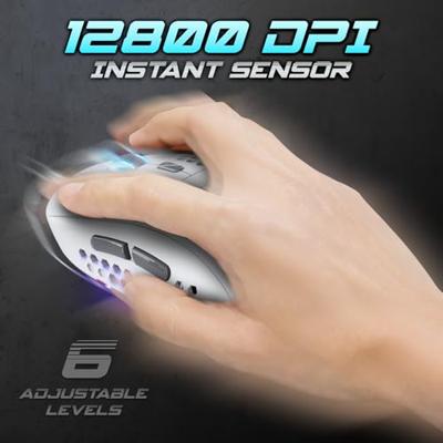 Muis Spirit of Gamer Ratón Pro M4 Wit Muis Spirit of Gamer Ratón Pro M4 Wit