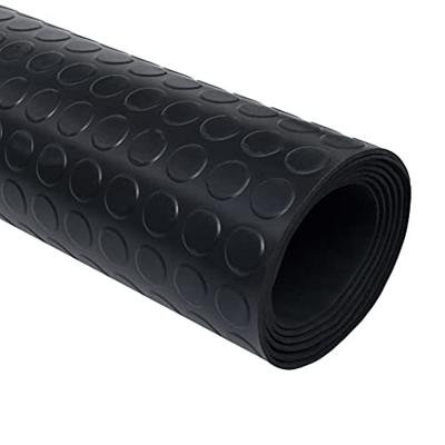 VidaXL Rubberen anti-slip vloermat 2x1m stippen