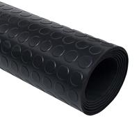 Rubberen anti-slip vloermat 2x1m stippen - thumbnail