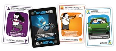 Asmodee Imploding kittens kaartspel Asmodee Imploding kittens kaartspel