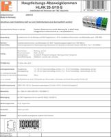 Pollmann Elektrotechnik 2080516 2080516 Aftakklem Flexibel: - Massief: - Aantal polen: 5 1 stuk(s) Meerdere kleuren - thumbnail