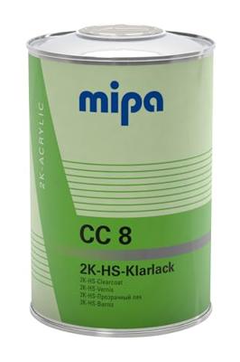 Mipa blanke lak "cc 8" 2-component hs clear pain