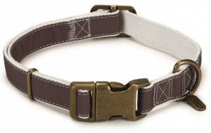 Designed by Lotte Virante - Halsband Hond - Bruin - 48-70 cm