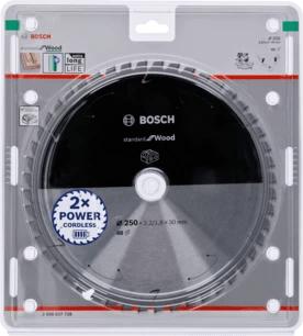Bosch Accessories Bosch Power Tools 2608837728 Hardmetaal-cirkelzaagblad 250 x 30 mm Aantal tanden: 48 1 stuk(s) Bosch Accessories Bosch Power Tools 2608837728 Hardmetaal-cirkelzaagblad 250 x 30 mm Aantal tanden: 48 1 stuk(s)
