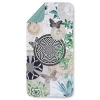 HIP Skylar Yoga-, Reis- & Strandhanddoek "Mandala's, Cactussen en Vlinders" - Microvezel (75x180 cm) - thumbnail